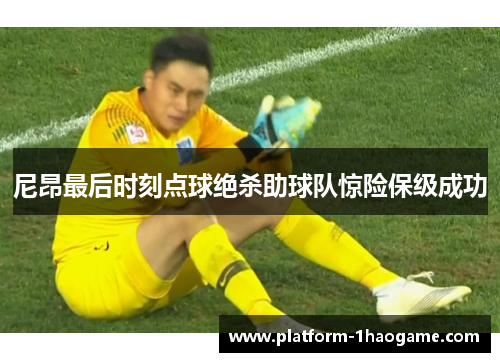 尼昂最后时刻点球绝杀助球队惊险保级成功 尼昂最后时刻点球绝杀助球队惊险保级成功